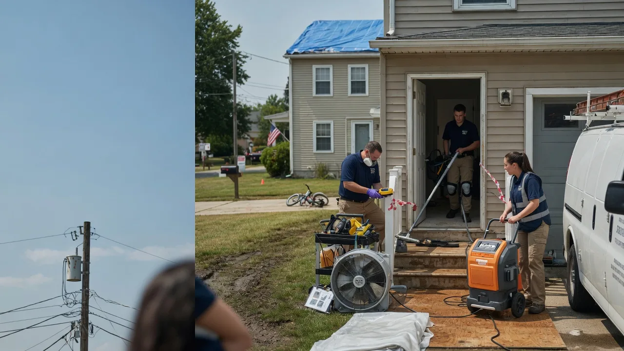 Water Damage Repair in Washingtonville, OH near me